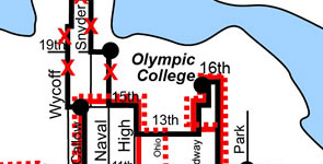 #24 - Olympic College - Snow Route | Kitsap Transit