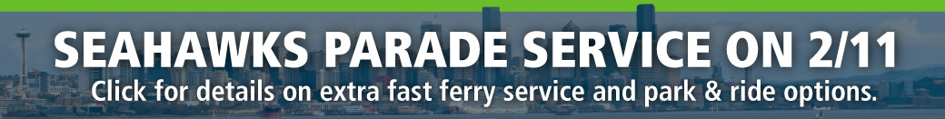 kitsap Transit Seahawks Parade Service on Feb. 11 kitsap Transit Seahawks Parade Service on Feb. 11