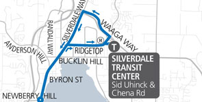  Route 212 - Snow Route Map